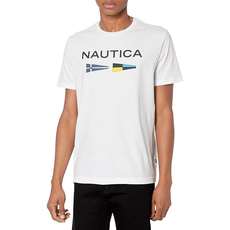 2026เสื้ออเนกประสงค์สําหรับผู้ชายNautica Mens Mens Sustainably Crafted Logo SiCOD OJMM - รูปที่ 7