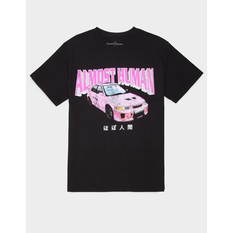 แทบจะเป็นมนุษย์ เสื้อยืดผู้ชาย Skyline