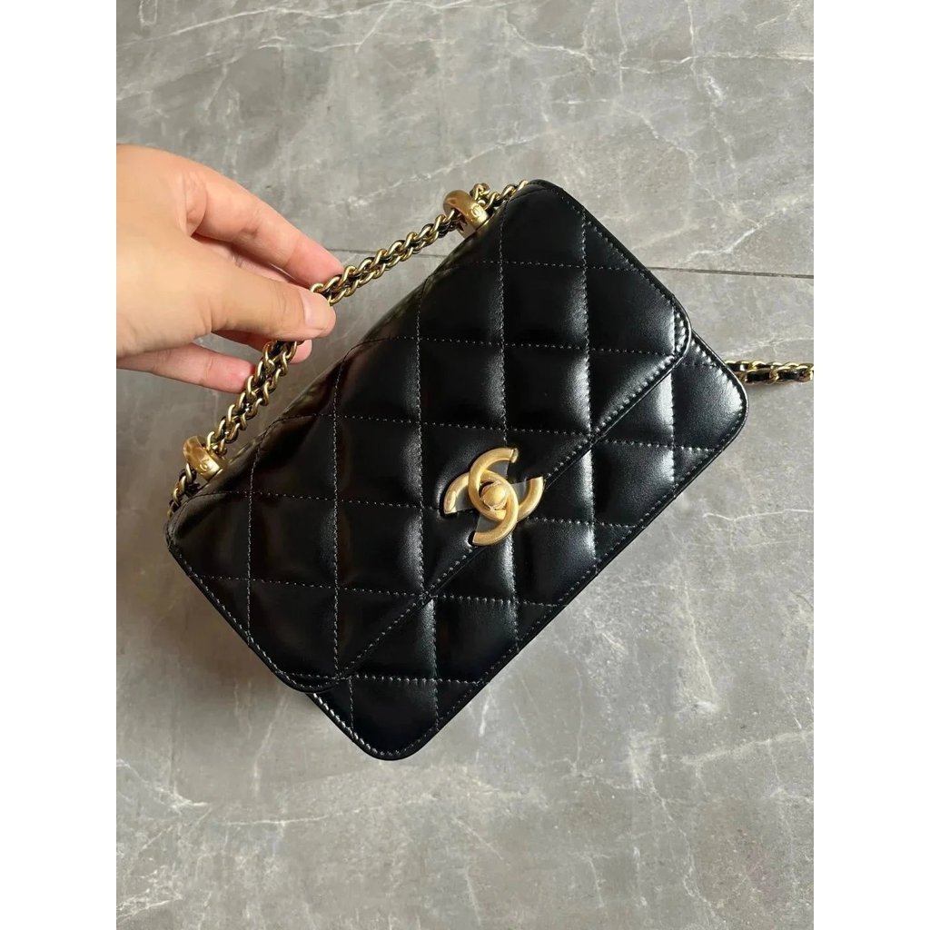 กระเป๋า Chanel 24C สายโซ่ทองคำแท้ พร้อมส่งฟรี