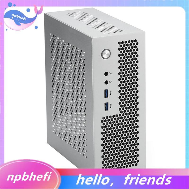 A09 HTPC เคสคอมพิวเตอร์ Mini ITX Gaming PC แชสซีเดสก์ท็อปแชสซี USB3.0 เคสคอมพิวเตอร์เคสคอมพิวเตอร์ที
