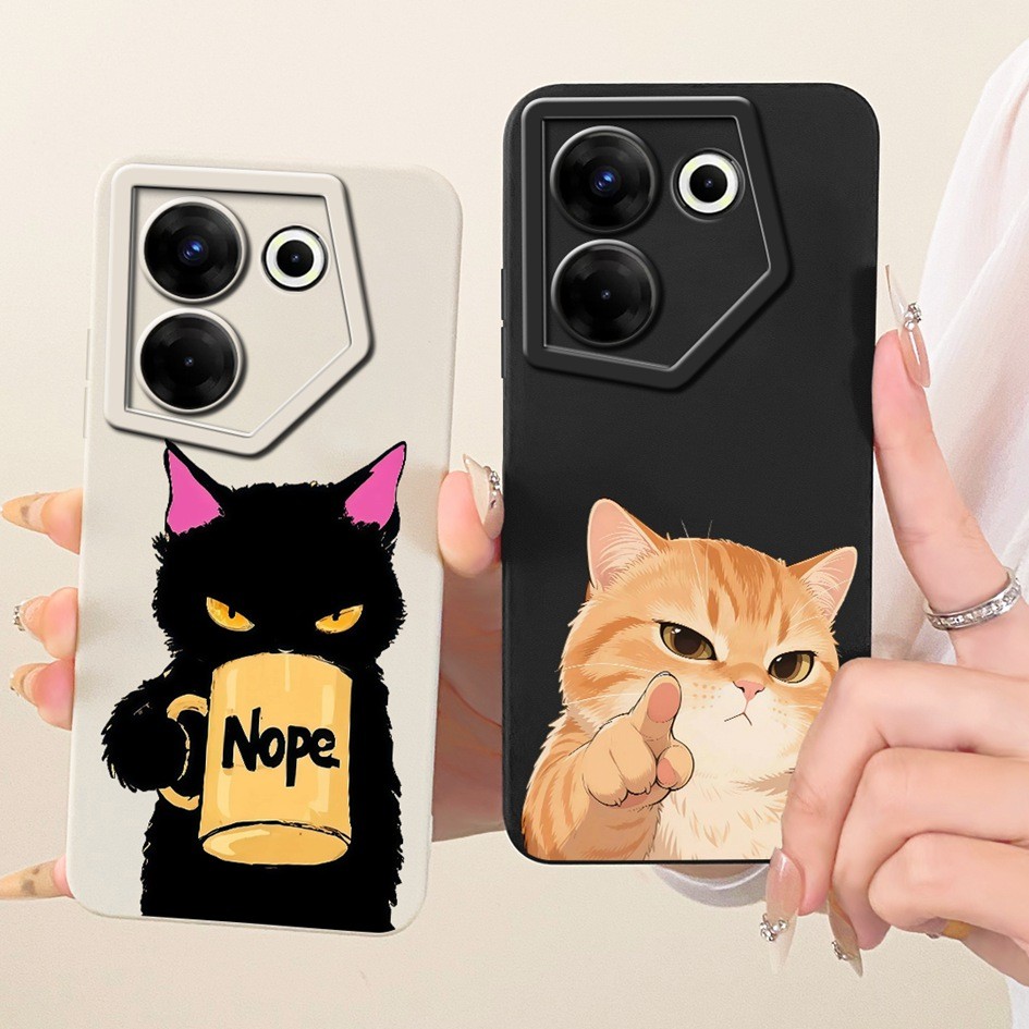 น่ารักการ์ตูนสําหรับ Tecno Camon 20 CK6 CK6n / Camon 20 Pro 4G CK7n / Camon 20 Pro 5G CK8n กรณีซิลิโ