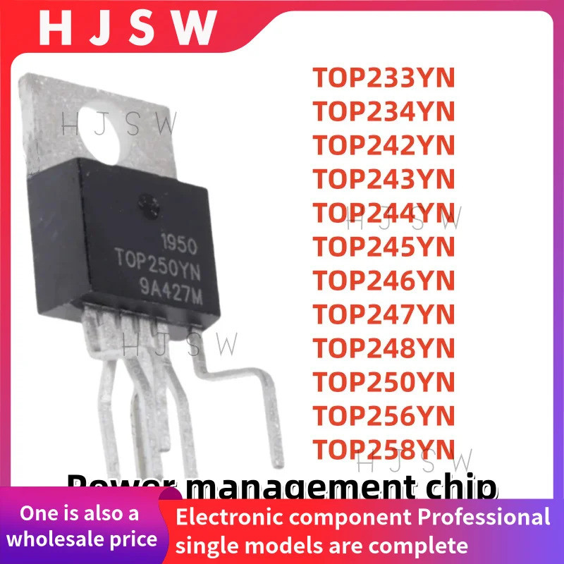 5PCS TOP232YN TOP233YN TOP234YN TOP242YN TOP243YN TOP244YN TOP245YN TOP246YN TOP247YN TOP248YN TOP24