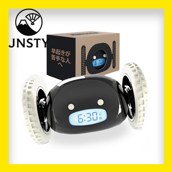 【Direct From Japan】 CLOCKY Super noisy alarm clock, escape alarm clock, escape alarm clock, digital 