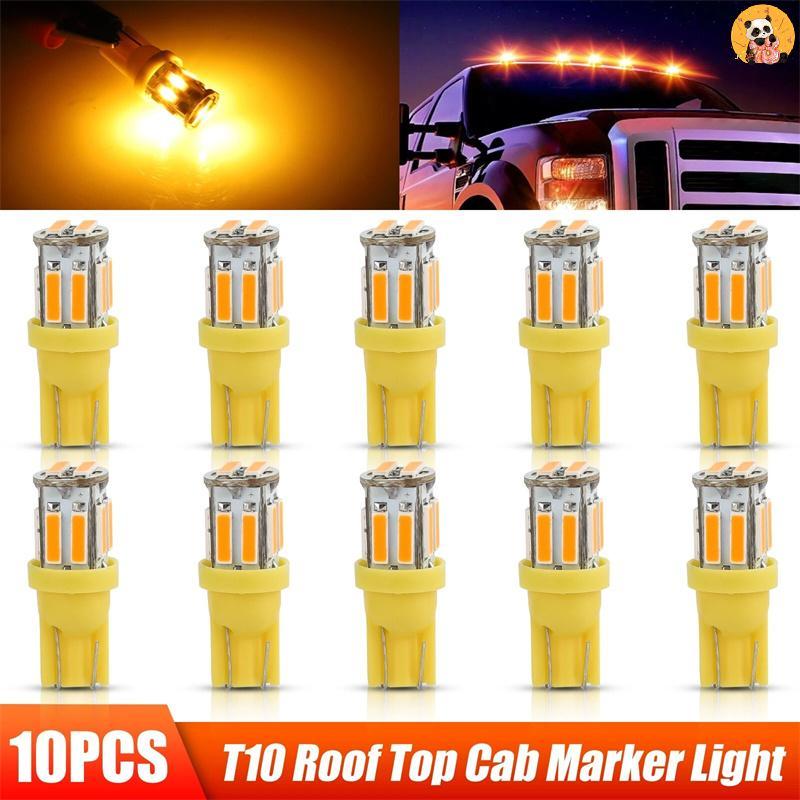 [CO] 10 ชิ้น W5W 10-7014 SMD รถ T10 LED 194 168 Wedge เปลี่ยนหลังคา Top Cab Marker หลอดไฟวิ่ง [TH]