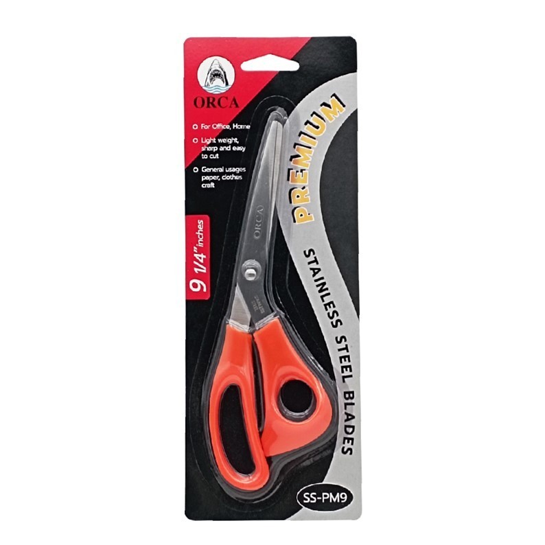 กรรไกร ORCA สแตนเลส 9 1/4 นิ้ว SS-PM9