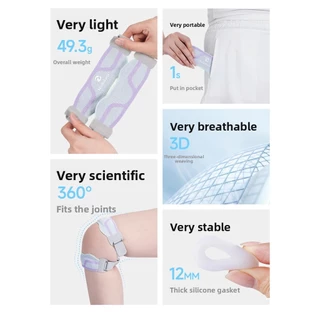 Double-loop patella knee brace for badminton, basketball, men's and women's sports, mountaineering, jump rope, knee joint stabilizer