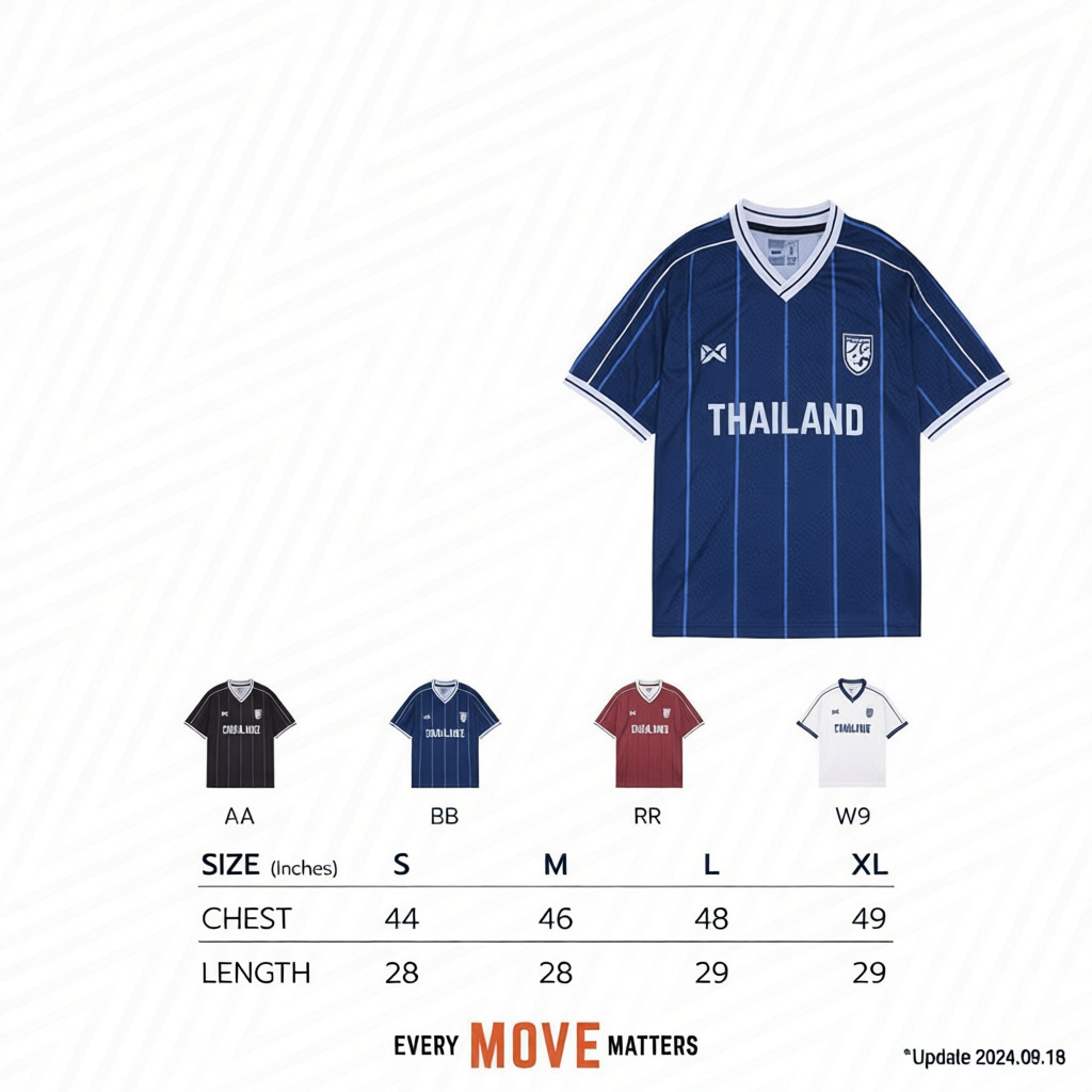 เสื้อคอวี WARRIX JERSEY รหัส WA-243FBATH10 ใส่ได้ทั้งชายและหญิง ของแท้ 100%