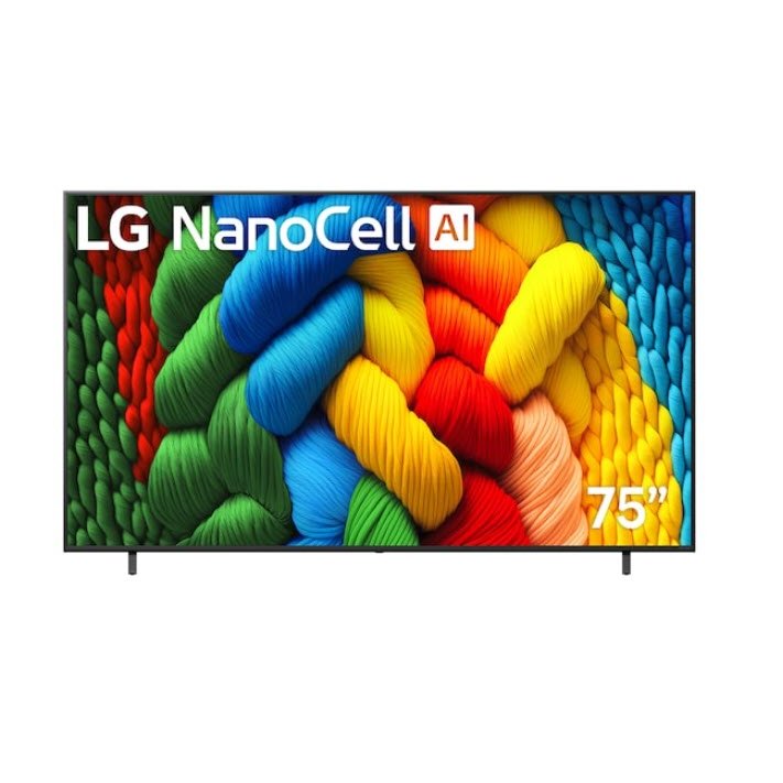 LG ทีวี 75" NanoCell AI NANO80 4K Smart TV รุ่น 75NANO80ASA