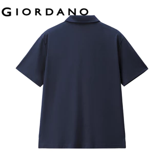 GIORDANO (Online Exclusive) เสื้อโปโลผู้ชาย Men's Moisture-wicking polo 13016204