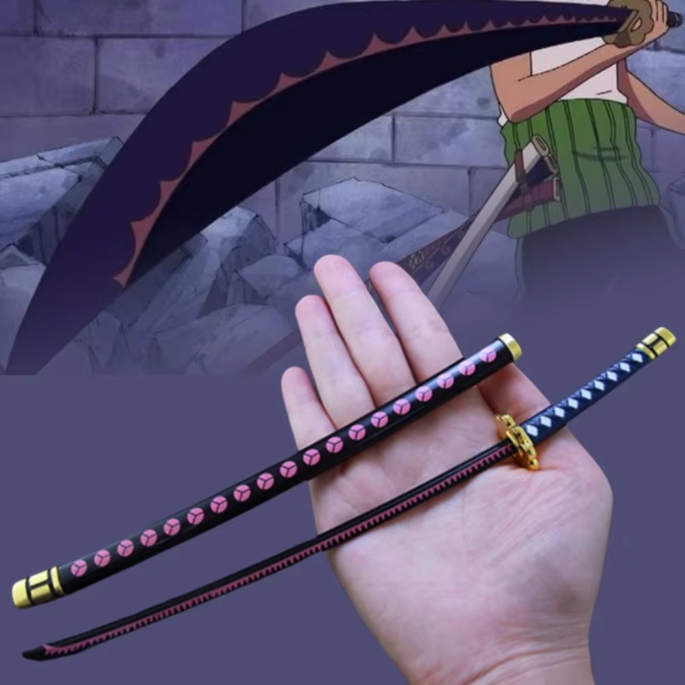 25 ซม.โลหะ Katana ดาบ Ninja ใบมีดอะนิเมะอุปกรณ์ต่อพ่วงขนาดจริงญี่ปุ่น Katana ดาบ Samur