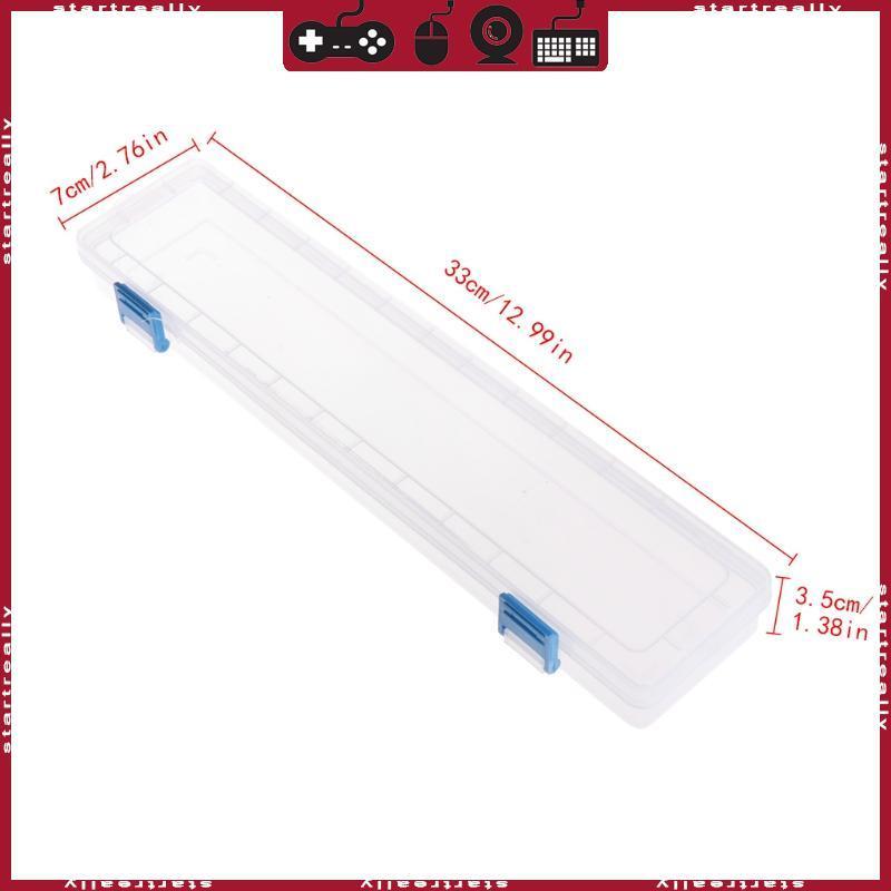 ST Watercolor Brush Box Painting Organizers Paint Brush Box Brush Storage Box for Painting