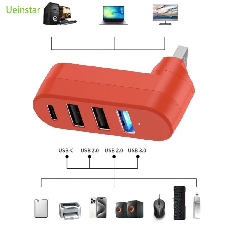 Uein Performances USB3 0 Splitter สําหรับฮาร์ดไดรฟ์แฟลชไดรฟ์และอุปกรณ์ต่อพ่วง