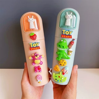 CODถ้วยบ้วนปากพกพาสำหรับเด็ก ลายการ์ตูนน่ารัก แก้วแปรงฟันเด็ก กล่องเก็บแปรงสีฟันและยาสีฟันลายการ์ตูน
