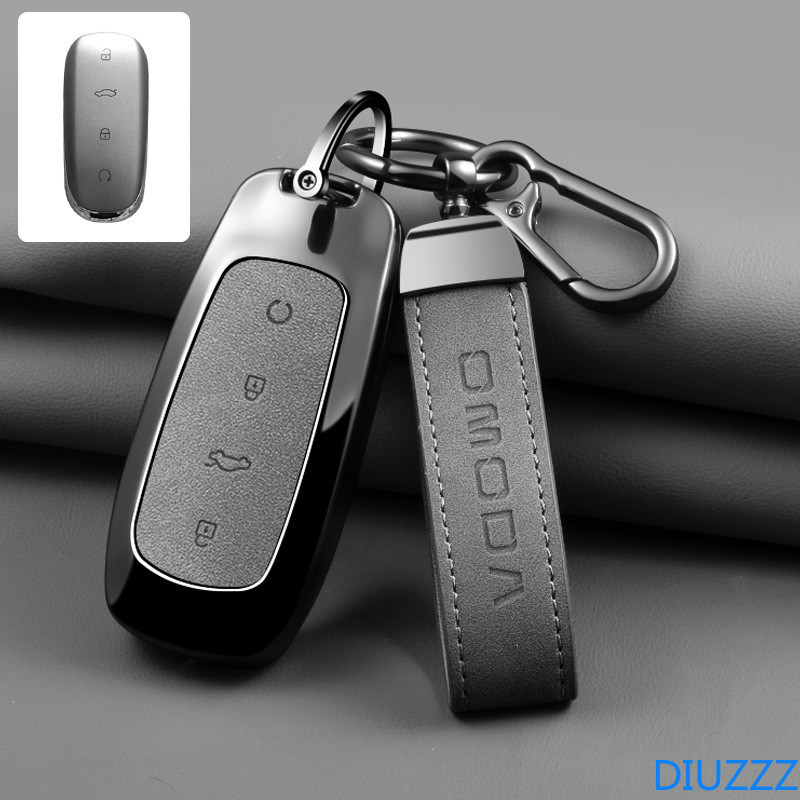 สังกะสีอัลลอยด์โลหะหนังรถ Remote Key สําหรับ Chery OMODA E5 Omoda C5 Omoda 5 SHS PHEV Omoda 9 Omoda 
