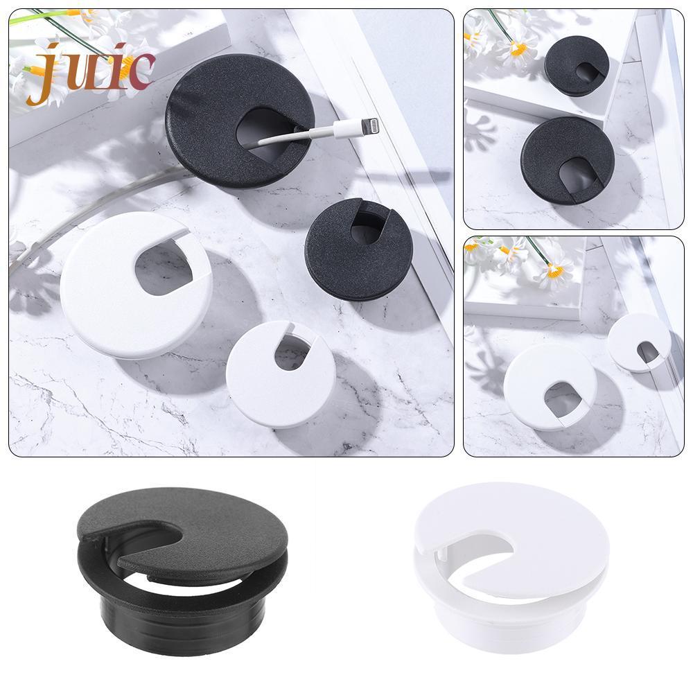 JUIC 35/50 มม.คอมพิวเตอร์ Grommet Organizer Cable Clamp Buckle Line Office Line Box
