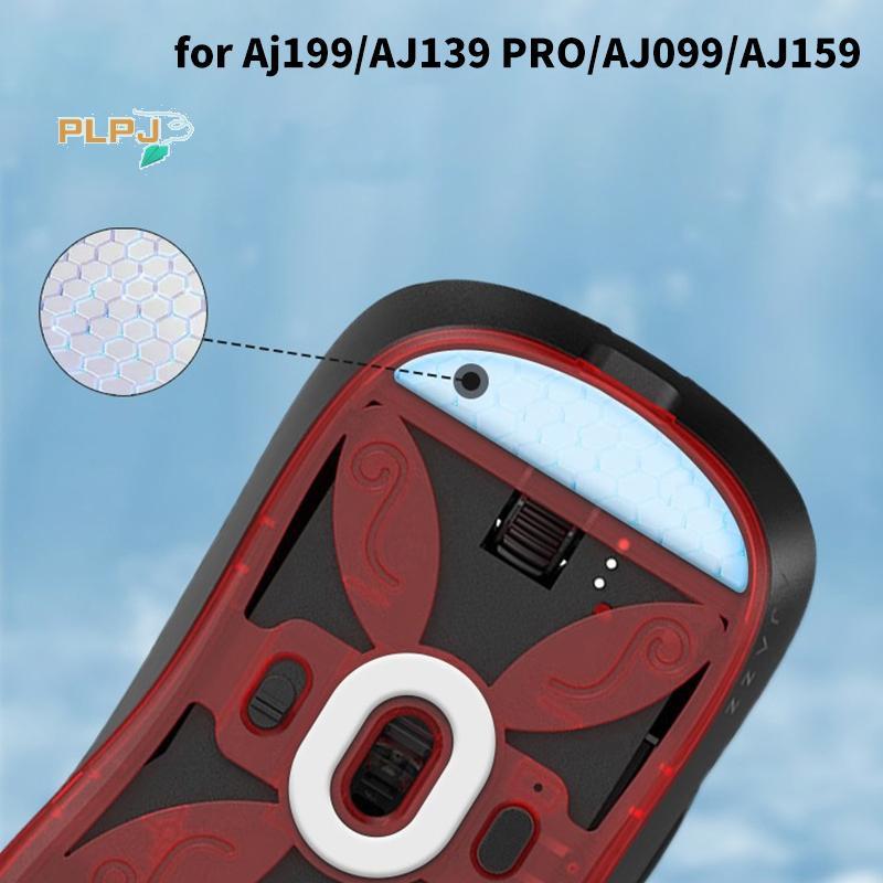 PLPJ ลื่นเมาส์สติกเกอร์สําหรับ Aj199/AJ139 PRO/AJ099/AJ159 เมาส์สําหรับเล่นเกม E-Sport PCputer เดสก์