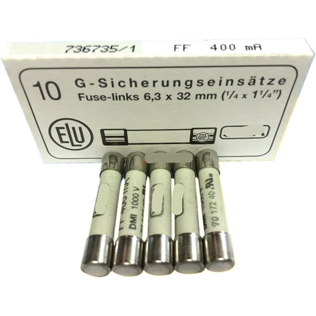 ฟิวส์ 1 ชิ้น 7017240 มัลติมิเตอร์ Fuse FF 400MA 630MA 800MA 1000V (สี : FF400MA)