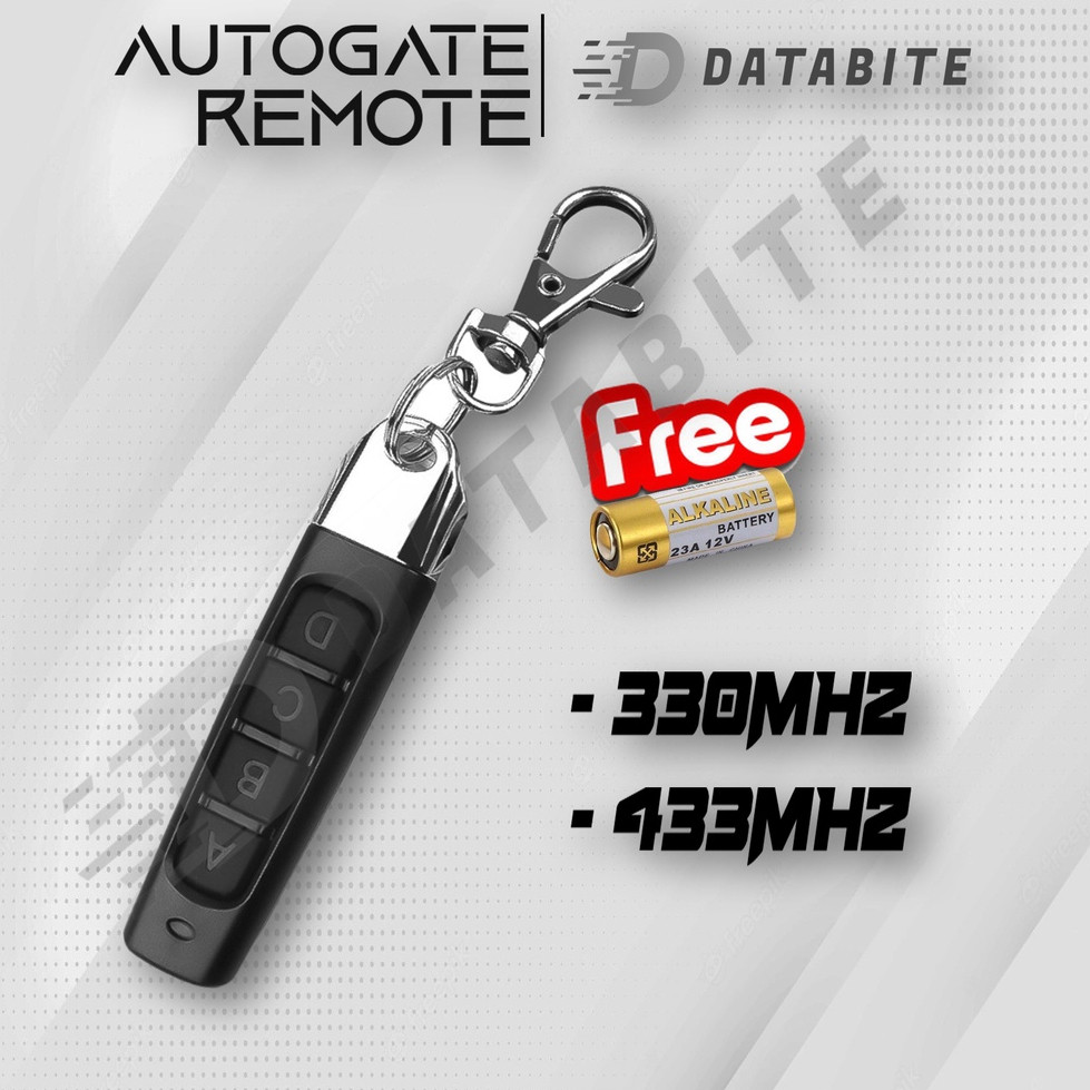 Clone Type Autogate Remote DIY Remote Autogate Alarm รั้วรีโมทประตูอัตโนมัติรีโมทคอนโทรล 330Mhz 433M