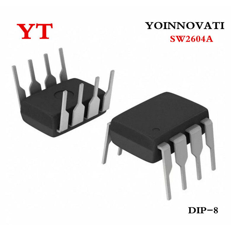 100 ชิ้น/ล็อต SW2604A SW2604 2604 DIP8 IC คุณภาพดีที่สุด