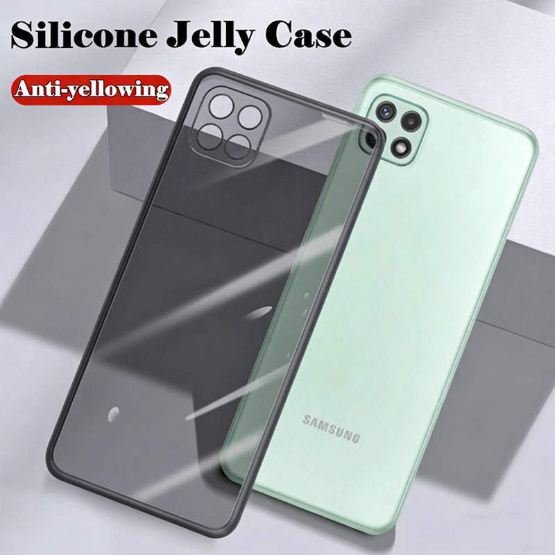 สําหรับ Samsung Galaxy กว้าง 5 6.6 นิ้ว SM-E426S SM-A226L Slim Fit คริสตัล Clear ยืดหยุ่นด้านในซิลิโ