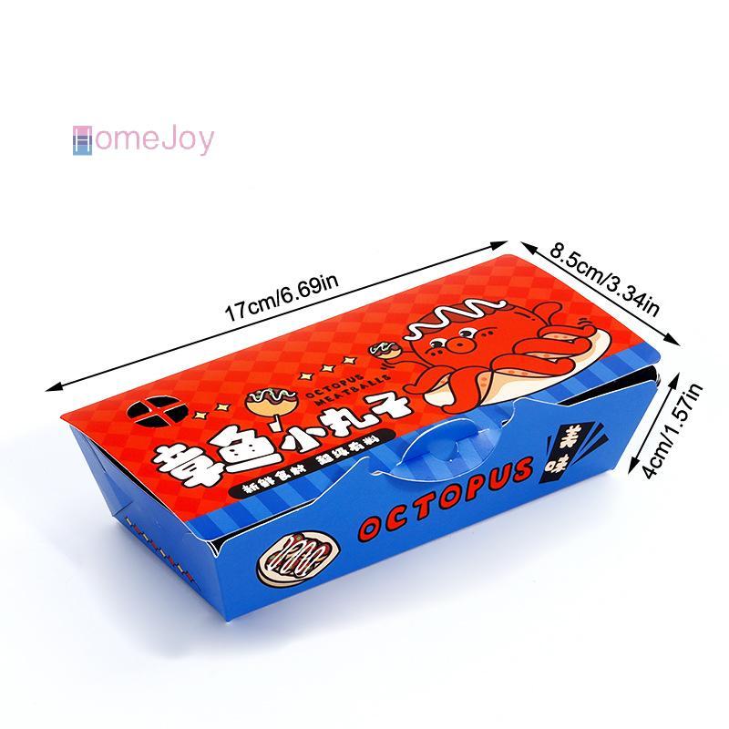 [HomeJoy-t] 100 ชิ้นอลูมิเนียมฟิล์มทิ้ง Octopus กล่องบรรจุภัณฑ์การเก็บรักษาความร้อนญี่ปุ่น Street อาหารทาโกะยากิ Takeaway อาหารว่างบรรจุคอนเทนเนอร์ Party Supplies อืม - รูปที่ 7