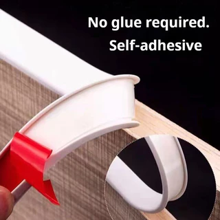 Soft Edge Banding Strip Self-Adhesive Anti-Collision เฟอร์นิเจอร์ตู้ขอบ Banding Stri