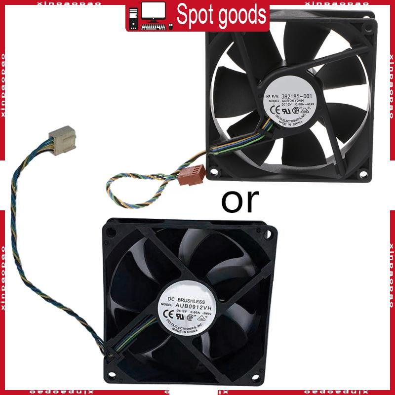 XI 4000 rpm DC พัดลมระบายความร้อนแบบไม่มีแปรง AUB0912VH Miner พัดลมระบายความร้อน 4P 12V 0 6A