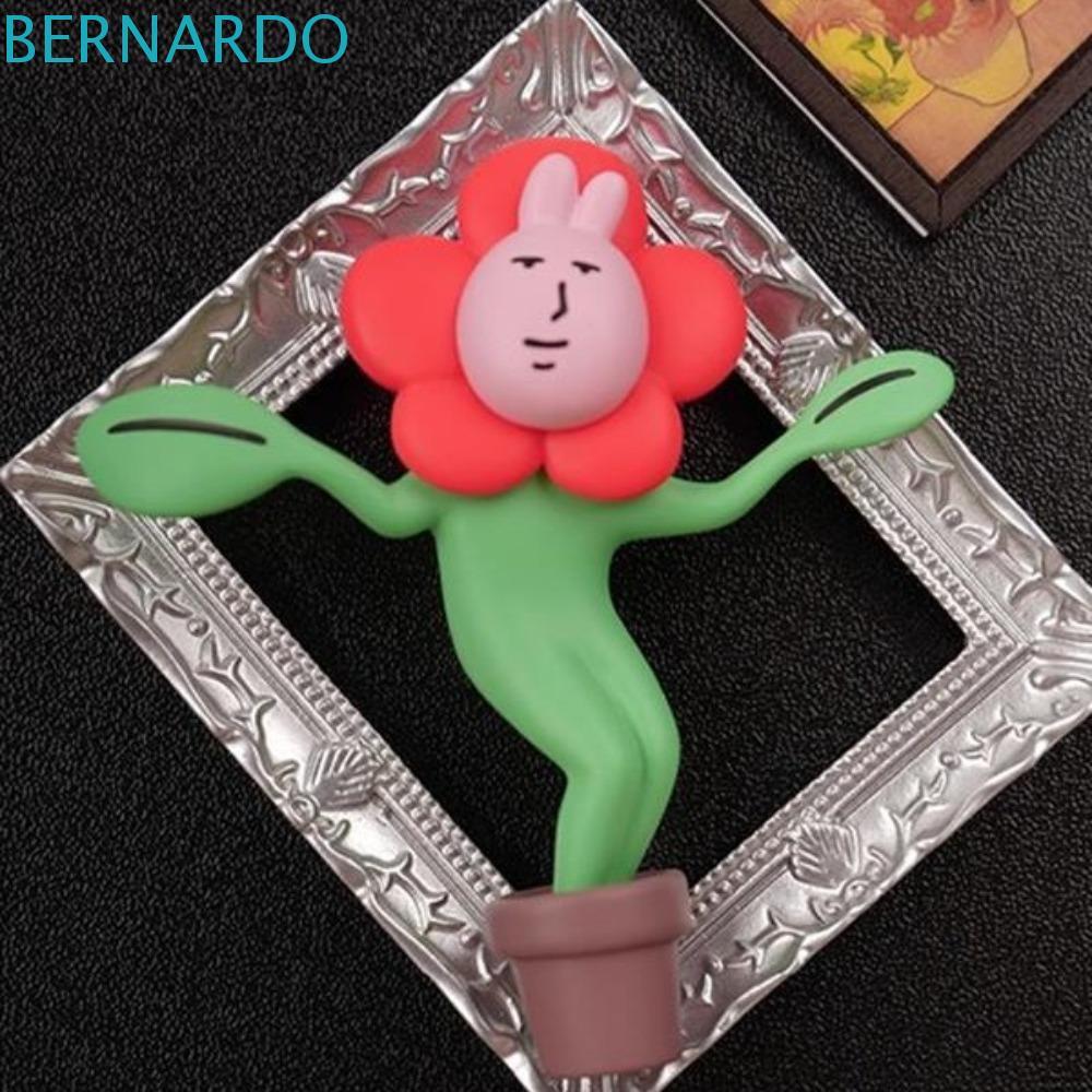 BERNARDO My Friend Rabbit Action Figure, การ์ตูนตลกตุ๊กตากระต่ายสีชมพูรุ่น, Desktop Decor Collection
