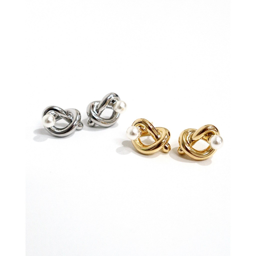 LULU Anne 925 needle (ML-060) ต่างหู ก้านเงิน(S925)