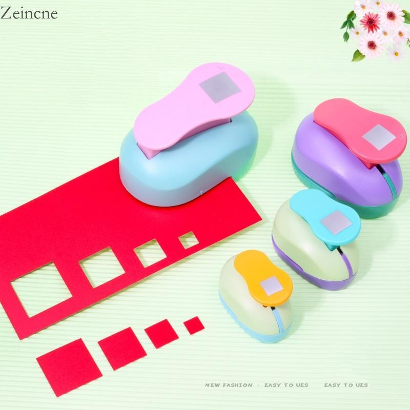 Zein Professional กระดาษ Embosser Heavy Duty Square Hole Puncher สําหรับการ์ดทําและลายนูนบนกระดาษการ