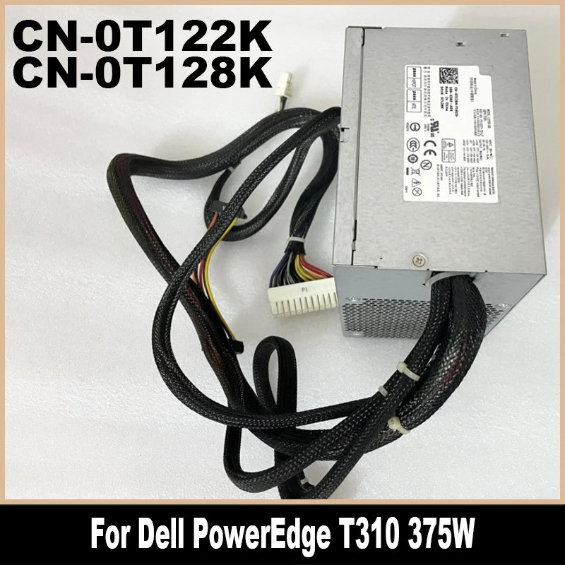 DELL Server T310 375W พาวเวอร์ซัพพลาย รุ่น N375E-01 0T128K T128K 0T122K T122K