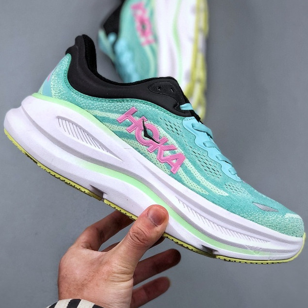 Hoka Bondi 9 รองเท้ากีฬาผู้ชายและผู้หญิง Hoka Bondi 8 รองเท้าวิ่ง 1162012-BTF