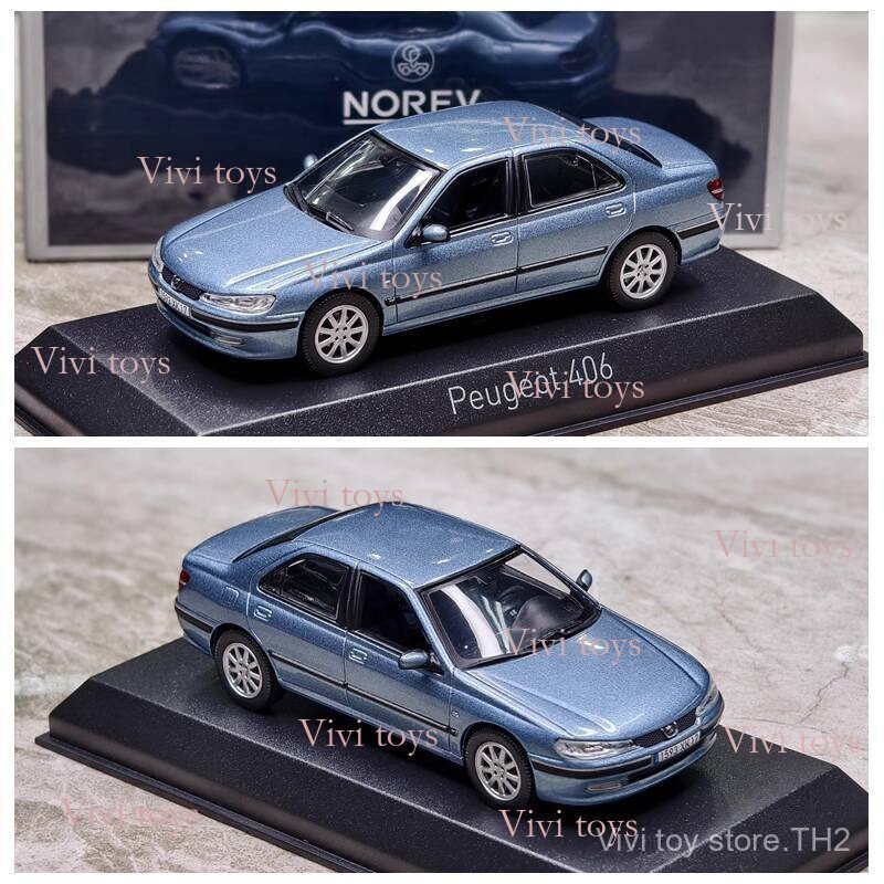 {{ของเล่นสดใส }} NOREV 1: 43 PEUGEOT PEUGEOT 406 2002 โมเดลรถอัลลอย 251212 8EL8