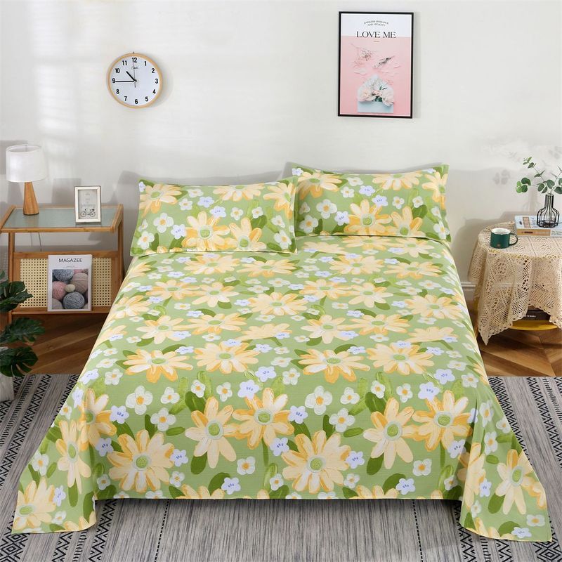 床单单老粗布细纹棉三套单人双人宿舍榻榻米大炕单四季通用20251213Sheets, Sle Old Coarse Cloth, Fine Grain Cotton, Three Sets of Sl