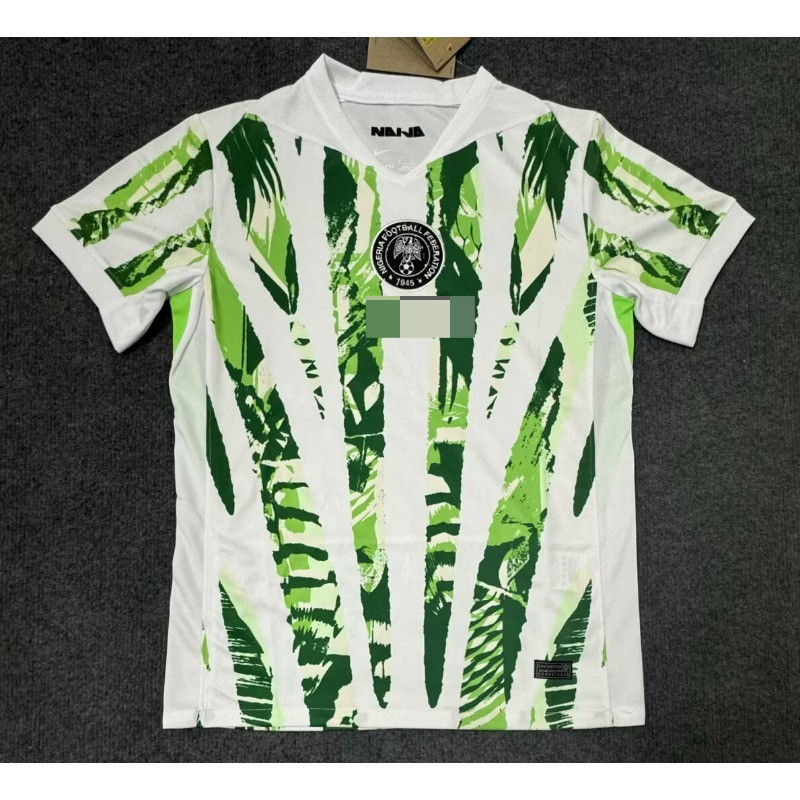 เสื้อบอลทีมนิจีเรีย แขนสั้น ไซส์ S-4XL