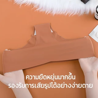กางเกงในผู้หญิง นุ่มสบาย สีพื้น ผ้าลื่นและเย็น ยืดหยุ่นดี เหมาะสำหรับการสวมใส่ในชีวิตประจำวัน พอดีกับรูปทรงร่างกาย