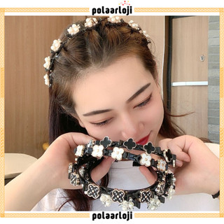 PA Bando Fashion Korea 2in1 Mutiara Kristal Elegant & Mewah IR136