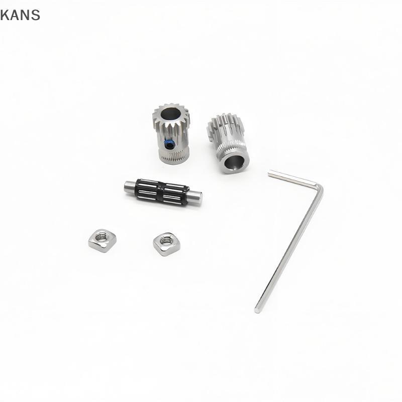 Kans 1 ชุด 3d อุปกรณ์เสริมเครื่องพิมพ์ Dual Drive Gear Extruder Kit Clond Btech อัพเกรดสําหรับ Extru