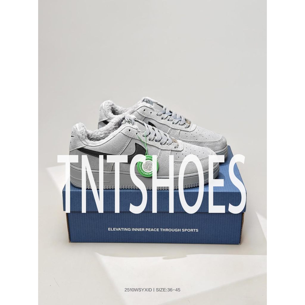 Foce 1 07 AF1 af1 รองเท้าวิ่งรองเท้าผ้าใบ Unisex Textured Spring