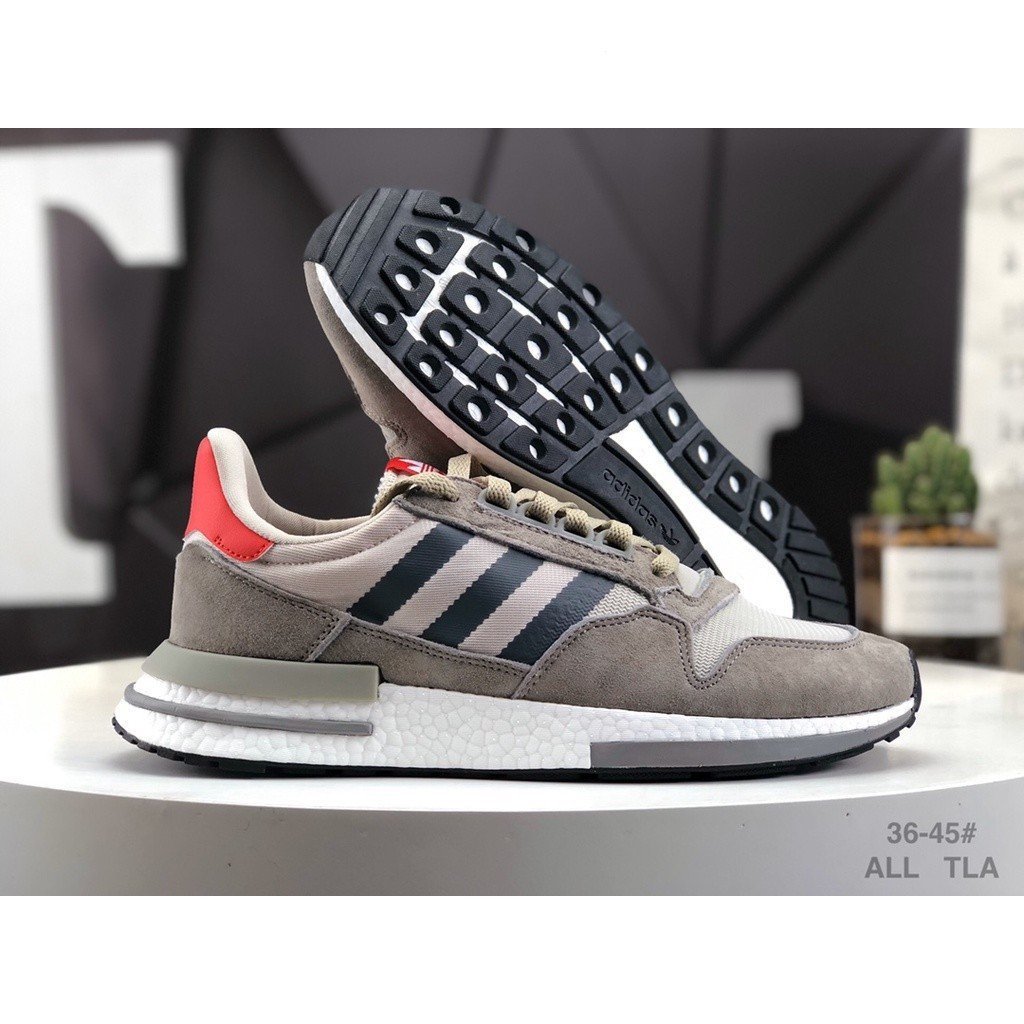 AD zx500 RM boost และ zx500 breathable สบายคลาสสิกผู้ชายผู้หญิงรองเท้าวิ่ง UPJ6