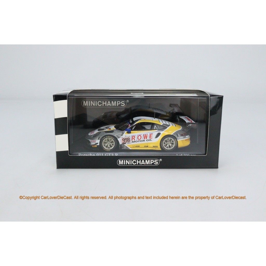 MINICHAMPS/Aress 1843PORSCHE 911 GT3 R (991.2) - ROWE RACING 24H SPA 2019 410196088