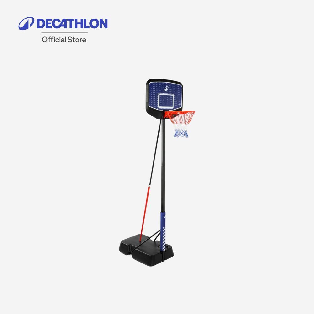 Decathlon Kids' Basketball Adjustable Freestanding Basket แป้นบาสปรับสูงได้ 1.6-2.2 เมตร สำหรับเด็ก 