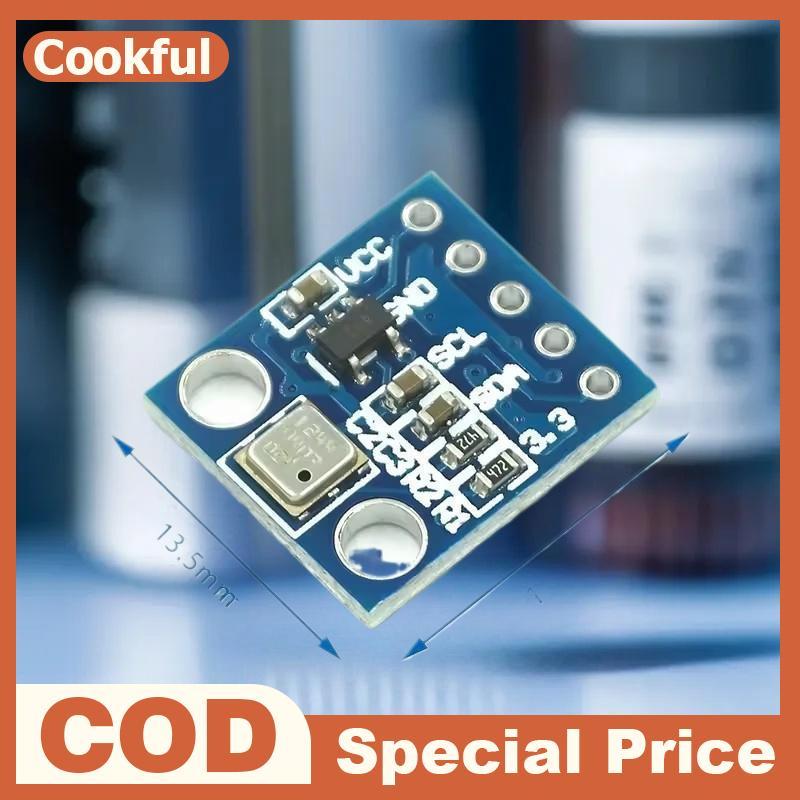 Null 1 ชุดความแม่นยําสูงดิจิตอลความดันและอุณหภูมิเซนเซอร์โมดูล GY-68 BMP180patible พร้อม BMP085 สําห