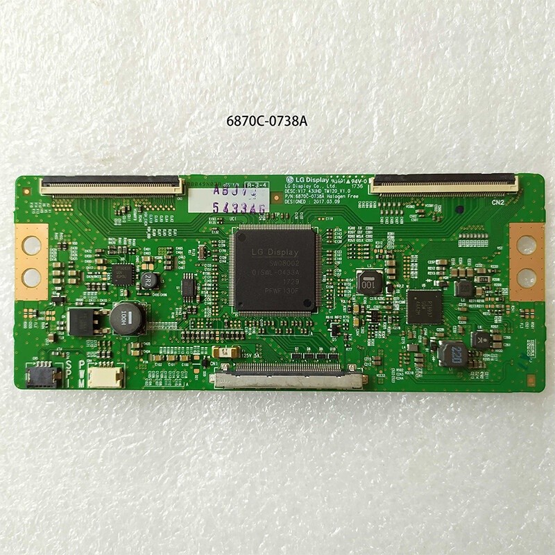 ใหม่ Skyworth 55Q3A original V17 43UHD TM120 V1.0 logic board V 6870C-0738A 55/49/43 นิ้ว