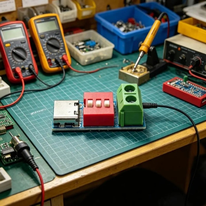 BTM PD Protocol Decoys Board สําหรับการทดสอบและการชาร์จเครื่องชาร์จจัดส่งพลังงาน