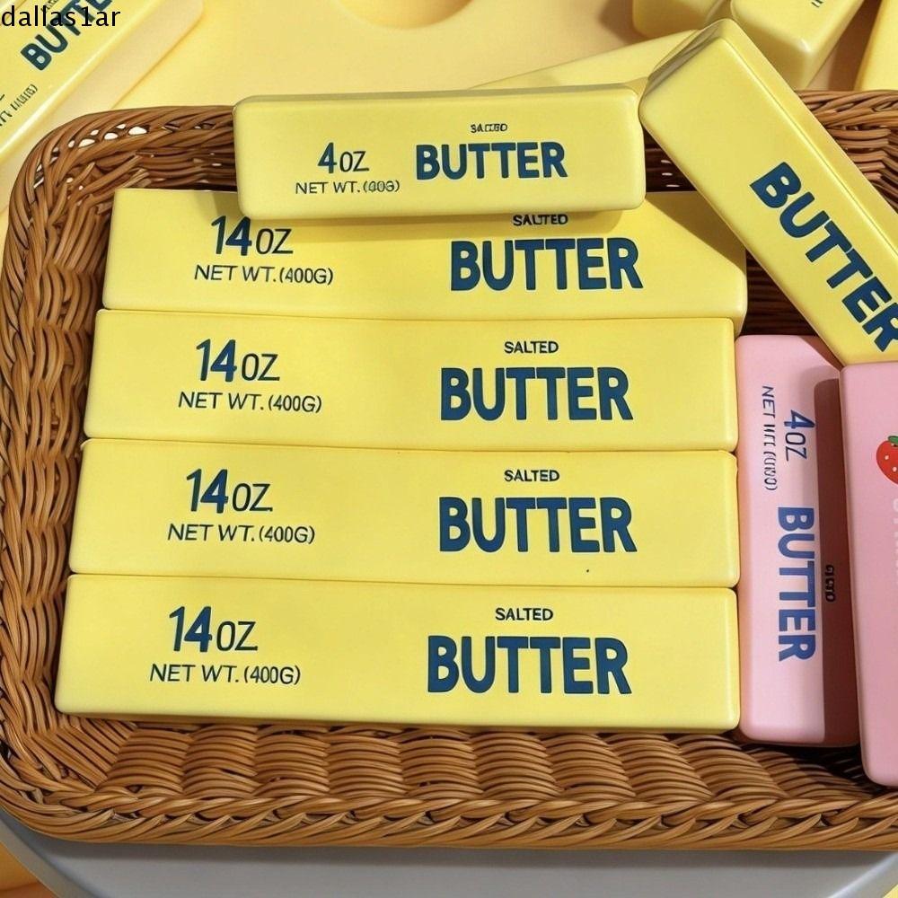 DALLAS แท่งเนยเด้งช้า, ของเล่นบีบแท่งเนยสร้างสรรค์ 23 ซม., ความแปลกใหม่ Super Soft ขนาดใหญ่แท่งเนยตลก Pinch ความเครียดบรรเทา