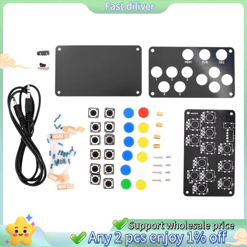 อุปกรณ์เสริมวิทยุสองทาง-คีย์บอร์ดควบคุมระยะไกลสําหรับ FT-710 FT-991 FT-891 DIY Kit