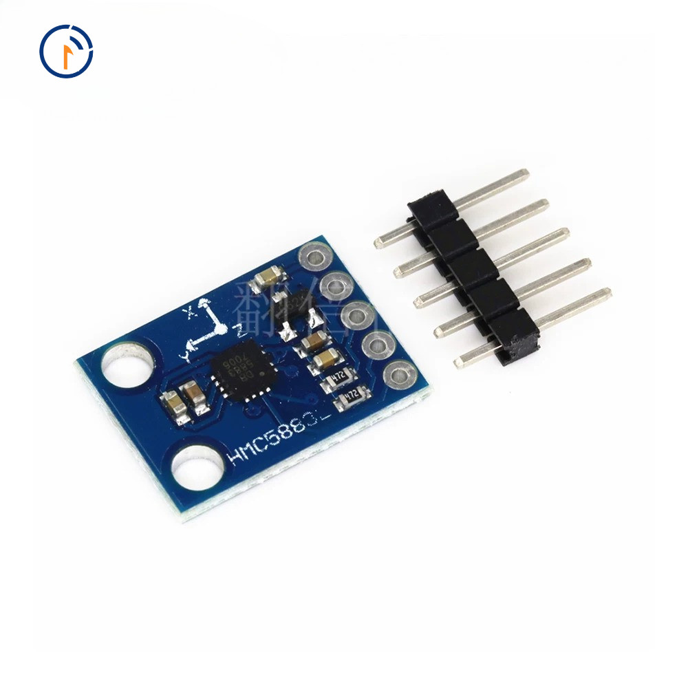 gy - 273 3 v - 5 v hmc 5883 l GY-273 HMC5883L อุปกรณ์โมดูลเซ็นเซอร์แม่เหล็กสามแกน