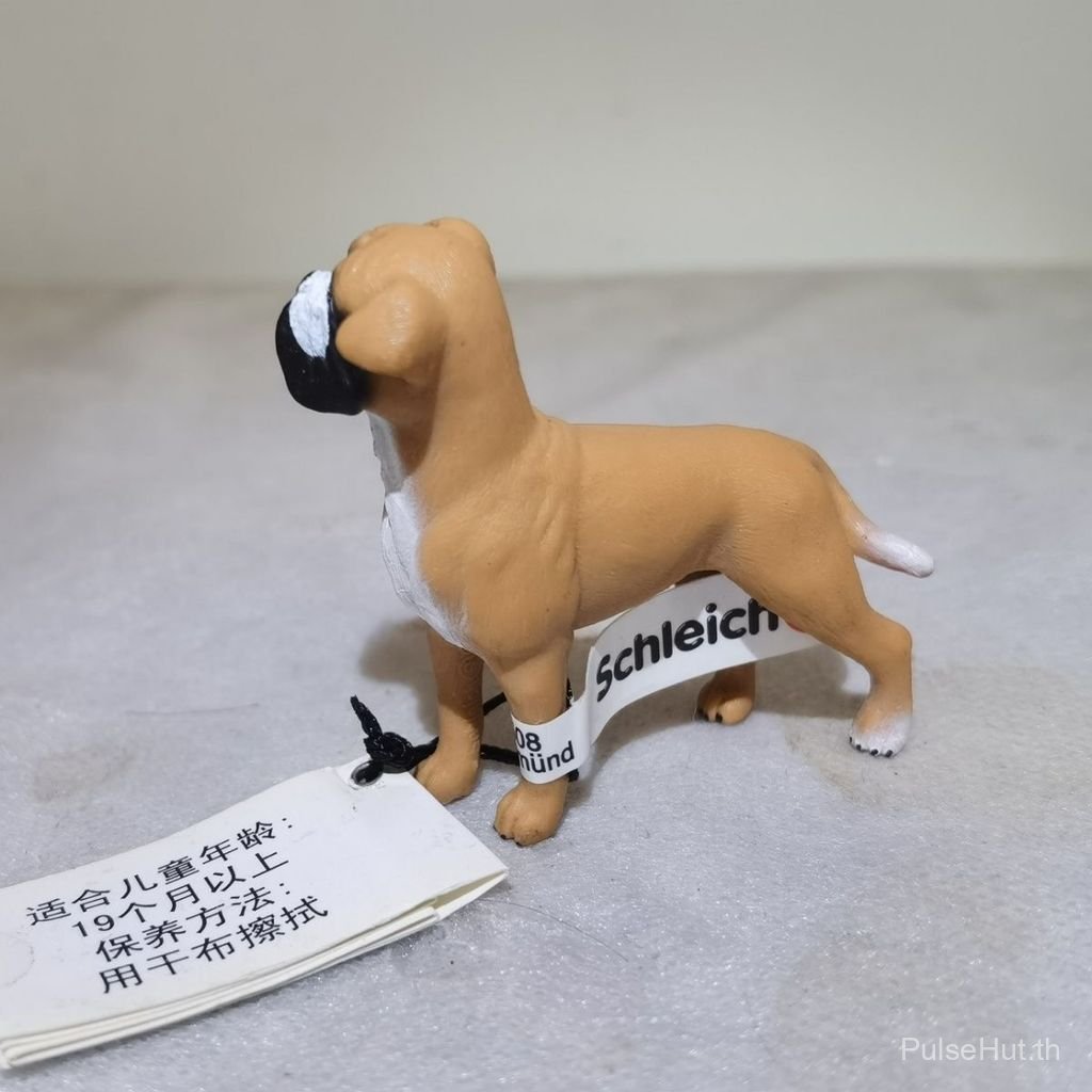 [Sile] Schleich German Boxer Bitch Dog Golden Retriever Pug Pug Dadan จําลองฟาร์มสัตว์รุ่นของขวัญวัน