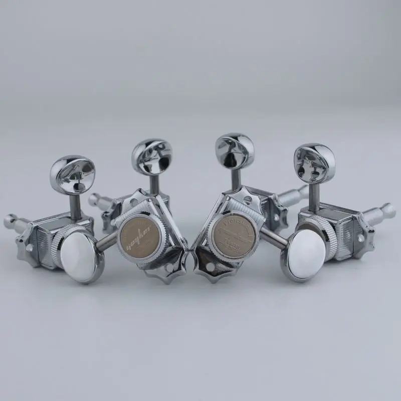 DD-1 ชุด 3R3L Chrome Lock String Tuners Vintage Tuners หัวเครื่องจูนเนอร์สําหรับกีตาร์ไฟฟ้า